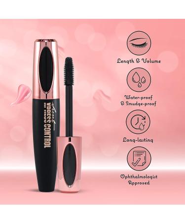 Secret Xpress Control 4D Silk Fiber Lash Mascara - Waterproof & Smudge-Proof (2 Pack) - Buy Online on GoSupps.com