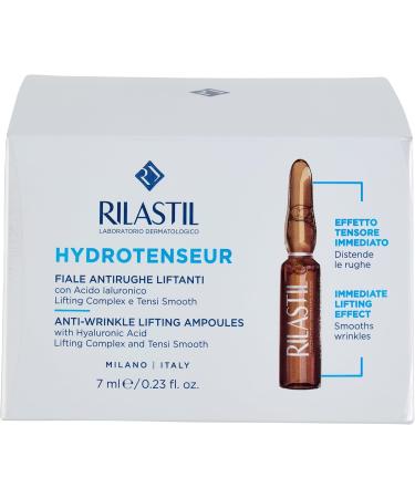Rilastil Hydrotenseur Ampoules against wrinkles concentrated treatment lifting effect ultralight texture quickly absorbed pack of 7 x 1 ml - Buy Online on GoSupps.com