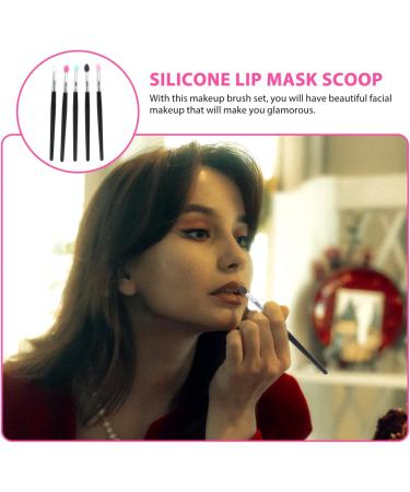FOMIYES 10 Pcs Silicone Eyeshadow Brush Makeup Sponge Silicone Makeup Eyeshadow Applicator Cream Mix 14.7x0.9cmx2pcs As Shownx2pcs - Buy Online on GoSupps.com