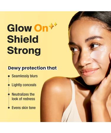 GANGNAM GLOW Day Shield Perfect Sunscreen SPF 50 - Effortless Tinted Sunscreen with Zinc Oxide Sheer Moisturizer for face Quick Absorption Broad Spectrum All Skin Types Korean Skincare 1.69 floz - Buy Online on GoSupps.com