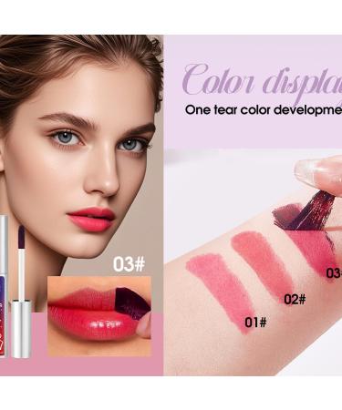 Baorder 3 Piece Peeloff Lip Liner Set Longlasting smudgeproof waterproof nude matte lipstick nonfading peeloff lip color effortless precision and full coverage - Buy Online on GoSupps.com