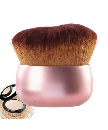 Tanxier Body Foundation Brush Extra large tanning applicator with wide head and soft dense bristles tanning brush for body coverage for concealer contours of neck back legs rose gold