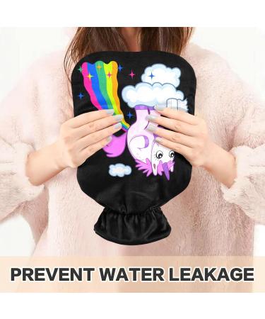 Durable 2L Heat Bottle | Fun Unicorn Design for Pain Relief - Ideal for Cramps & Heat Therapy - Buy Online on GoSupps.com
