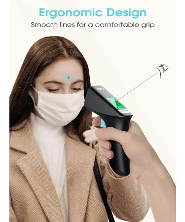 Danz Forehead Thermometer - Non-Contact Digital, 3-Color LCD Screen, Fast Reading, Fever Alarm - for Adults, Kids, Baby - 50 Memory Values - Buy Online on GoSupps.com