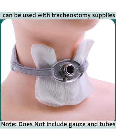 Tracheostomy Pipe Fixing Strap Tracheostomy Supplies for Post Neck Surgery Trachea Bands Securement Device for Men and Women(2Pcs) - Buy Online on GoSupps.com