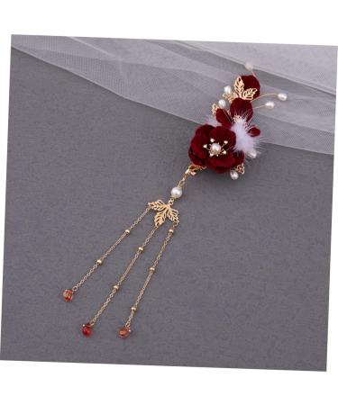 FRCOLOR the antique ball hair clip flower hair headpiece for women hair barrettes for women hair clip for women hair ornaments for women side clip girl the flowers zinc Flowers - Buy Online on GoSupps.com