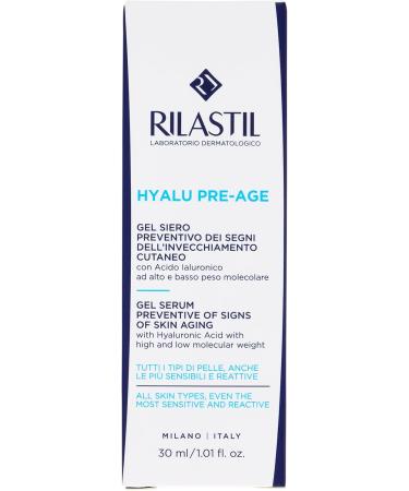 Rilastil Hyalu PreAge Hyalu Moisturizing gel intensive antiaging serum with hyaluronic acid 30 ml - Buy Online on GoSupps.com