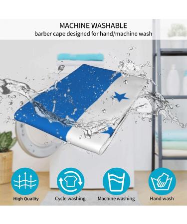 Professional Barber Cape for Hair Cutting - Honduras Flag Design | Hairdressing Kits - Buy Online on GoSupps.com