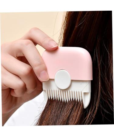 Split Ends Hair Trimmer Split End Trimmer for Women 2 in 1 Mini Portable Cute Hair Brush Detachable Dustproof Knob Adjustable Stainless Steel Slicer Hair Clipper Type 1 - Buy Online on GoSupps.com