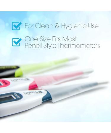 iProven Disposable Probe Covers - 50 Count for Oral and Rectal Thermometers | iProven PC-111 - Buy Online on GoSupps.com