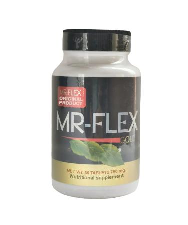 MR-Flex Gold - Natural Joint Support Strong Formula - Berdana Root Giner Curcuma (Turmeric) Garlic Bulb.