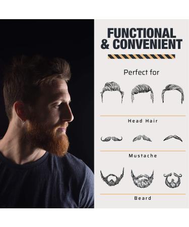 Folding Wooden Comb - 100% Solid Beech Wood - Fine Tooth Pocket Sized Comb for Men - Travel Friendly Hair Brush - Buy Online on GoSupps.com