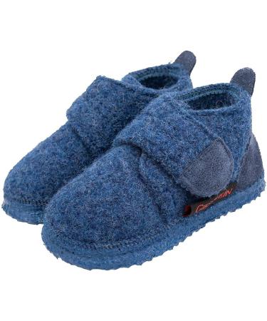Giesswein Baby Unterstaufen Slippers - Blue Jeans, Size 2 UK Child - Buy Online on GoSupps.com