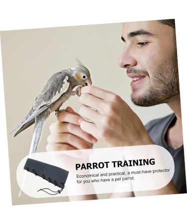 Parliky 1pc Parrot Armguard Pet Anti- Grab Arm Bird Anti Shawl Cloth Art Arm Band Poo Protective Belt medium Navy - Buy Online on GoSupps.com