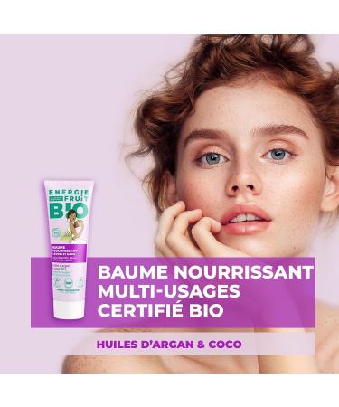 ENERGIE FRUIT | THE Multi-Use Nourishing Balm for lips hands face | Certified ORGANIC by ECOCERT | Coco C lin | Vegan - Buy Online on GoSupps.com