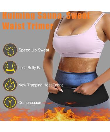 Huiming Sauna Suit Waist Trimmer for Women - Lower Belly Fat Plus Size Large-X-Large - Buy Online on GoSupps.com