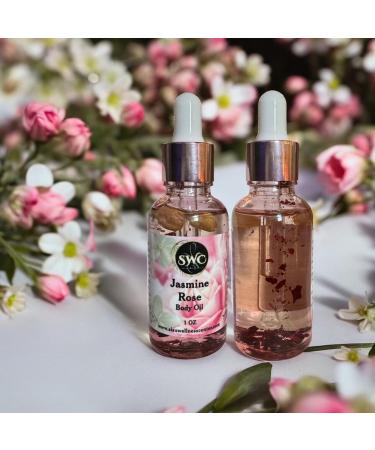 Buy SWC Jasmine Rose Body Oils - Nourishing & Luxurious | International Shipping Available - Buy Online on GoSupps.com