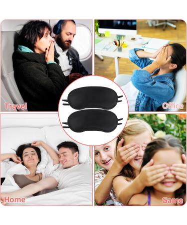 Buy 6 PCS Soft Sleep Masks | Adjustable Blackout Eye Covers for Travel & Meditation - Ideal for Women Men & Kids - Buy Online on GoSupps.com