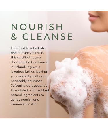 Handmade Soap Company Shower Gel - Lavender Rosemary Thyme & Mint | Vegan & Cruelty-Free Moisturizing Body Wash - 10 fl oz - Buy Online on GoSupps.com