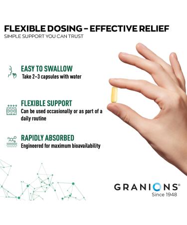 Granions Histamine Balance Complex - Quercetin with Bromelain NAC and Vitamin C - D-Hist Seasonal Histamine Blocker & Immune Support Supplement for Adults and Children - 60 Vegan Capsules Unflavored 60 Count (Pack of 1) - Buy Online on GoSupps.com