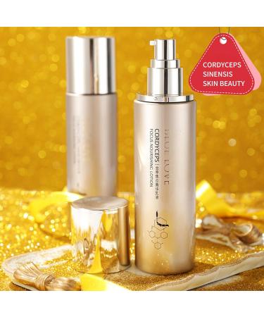 BLUE LOVE Cordyceps Focus Essence Lotion Hydrating Anti-Aging Moisturizer for Women & Men Lightweight Daily Face Lotion for All Skin Types - Buy Online on GoSupps.com