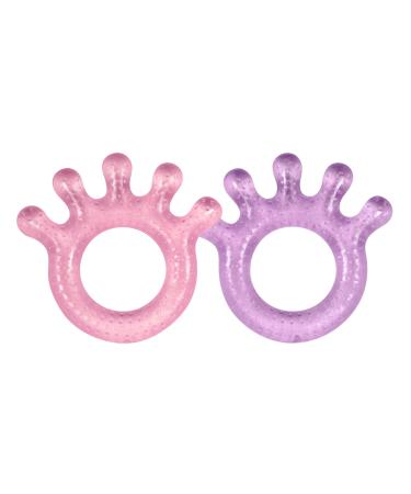 Green Sprouts Cooling Teether 3+ Months Pink  2 Pack
