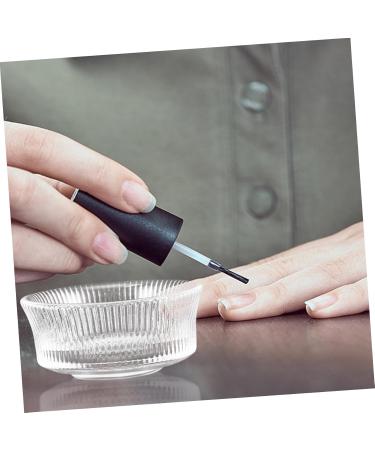 ABOOFAN Tool Nail Dish Nail Art Dish Cup Dish for Acrylic Nails Nail Art Cup Dappen Dish Acrylic Nail Supplies Nail Art Accessories Nail Art Liquid Holder Japanese-style Bracket Glass - Buy Online on GoSupps.com