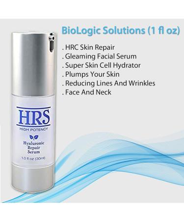 Hyaluronic Repair Concentrate - High Potency Serum by BioLogic Solutions (1 fl oz) | International Shipping Available - Buy Online on GoSupps.com