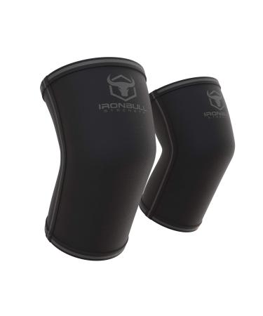 Elbow Sleeves 5mm (1 Pair) - High Performance Elbow Sleeve Support for Weightlifting, Weight Training & Powerlifting - Best Compression Straps - for Men and Women (Large, Black/Black) Large Black/Black - Buy Online on GoSupps.com