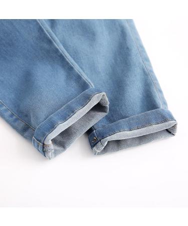 KIDSCOOL SPACE Baby & Little Boys/Girls Denim Overalls 6-12 Months Light Blue - Buy Online on GoSupps.com