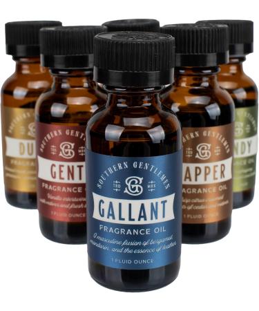Fragrance Oil Glass Bottle with Screw Top Cap 1 Fluid Ounce with Essential Oils for Your Wax Warmer Diffusers or Sachets Scent Gallant Gallant 1 Fl Oz (Pack of 1) - Buy Online on GoSupps.com