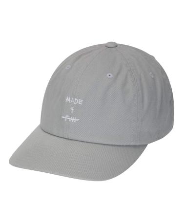 Hurley Women's Made 4 Fun Dad Hat One Size Light Grey