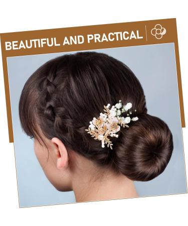 ABOOFAN Hair Combs for Women Decorative Hair Comb Wedding Hair Combs for Wedding Fairy Jewelry for Women Wedding Hair Clip Decorative Hair Comb Accessories Zinc Alloy Bride Dress - Buy Online on GoSupps.com