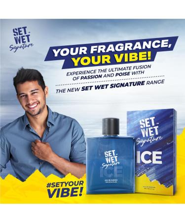 Se't We't Ice Perfume for Men 100ml|Citrusy Long Lasting Perfume for Men|Gift for Men|Best Everyday Fragrance - Buy Online on GoSupps.com