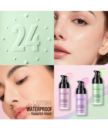 Anti-redness Face Primer Green Colour Corrector Make up Primer for Red & Blemished Skin Moisturising Foundation Base Brighten Skin Tone Grips Makeup To Last Hydrating Isolation Cream 40g - Buy Online on GoSupps.com