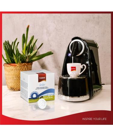 Torri Skimmed Milk compatible with Nespresso | Soluble PET | (10 pods) - Buy Online on GoSupps.com