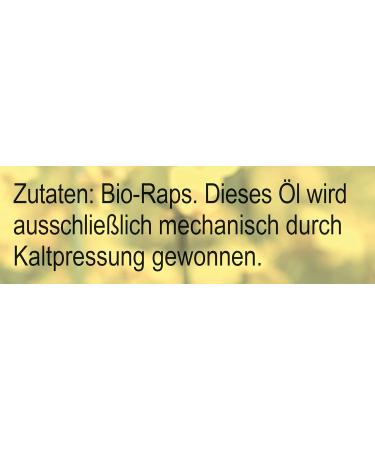  Seitenbacher Seitenbacher Organic Rapeseed Oil - Pack of 2 (2 x 250 ml) - Buy Online on GoSupps.com