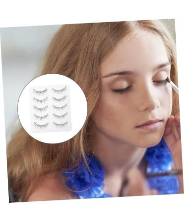 FRCOLOR 5 Pairs Eyelashes Natural False Lashes Fluffy Volume Lashes Girl Makeup Eyelash Faux Lashes Fake Lashes Cosmetic Accessories Chemical Fiber 3d Elasticity Tool - Buy Online on GoSupps.com