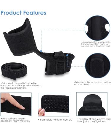 Plantar Fasciitis Night Splint Support | Adjustable Orthotic Foot Support for Achilles Tendon Relief - Buy Online on GoSupps.com