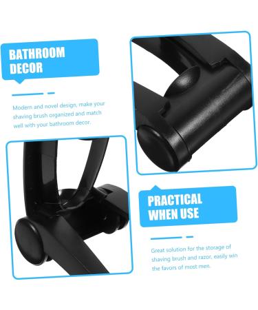 Minkissy Razor Stand - Universal Shaving Organizer Base for Men & Hairdressers | Durable ABS Razor Resthesia Holder - Buy Online on GoSupps.com