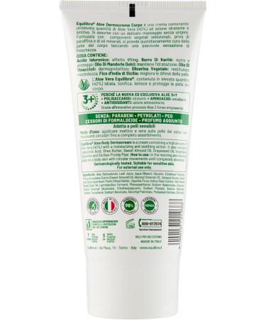 Aloe Cream Corpo Nutrient Protettiva Toning Equilibra - Buy Online on GoSupps.com