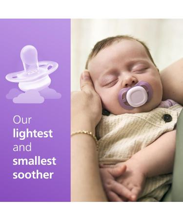 Philips AVENT Ultra Start Pacifiers Orthodontic Dummies for Newborns 0-2 Months BPA-Free with Sterilisation and Carry Case Pack of 2 SCF075/01 - Buy Online on GoSupps.com
