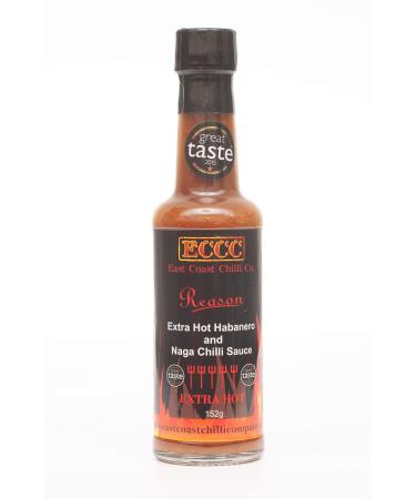 East Coast Chilli Company - Extra Hot Habanero and Naga Chilli Sauce 152g