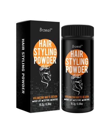 Brzeaf Hair Styling Powder Provides texture and volume Medium to Strong Hold Natural Look For All Hair Types