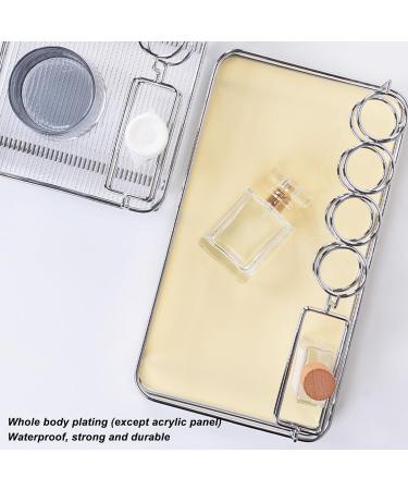 Buy Viperr Toothbrush Holder - Iron-Acrylic Organizer for Bathroom & Kitchen - Store Toothbrush Toothpaste Facial Cleaners & Razors - Buy Online on GoSupps.com
