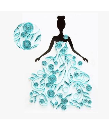 48 PCS Woohome Paper Quilling Kit for DIY Handcrafts and Home Decoration - Buy Online on GoSupps.com