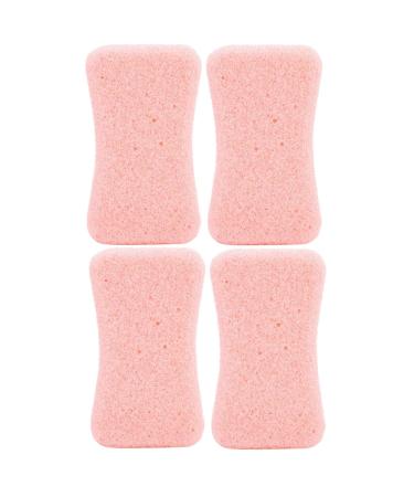 Buy 4 Pack Pumice Stone for Feet - Callus Remover & Pedicure Scrubber (Pink) | Softens & Smooths Hard Skin for Hands & Body - International Shipping Available - Buy Online on GoSupps.com