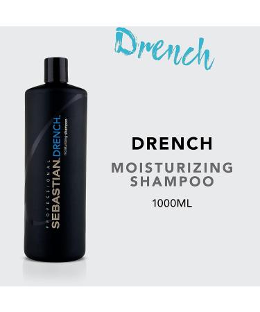 Sebastian Drench Shampoo 33.8 fl oz - Hydrating Formula - Pack of 1 - Buy Online on GoSupps.com