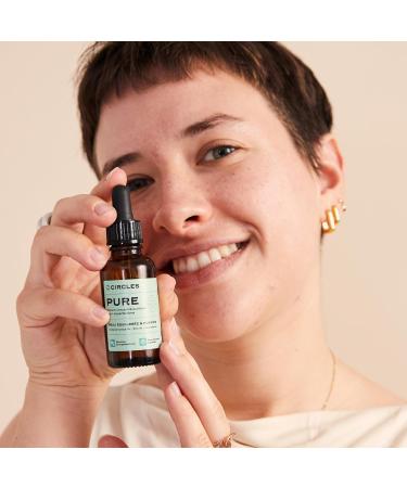 Circles PURE Balanced & purified skin Concentrated anti-blemish serum Anti-acne prevention Soothes and heals All skin types Vegan 100% natural product 30ml - Buy Online on GoSupps.com