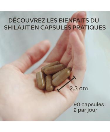 Shilajit Pure Himalaya 36000mg Extrait 30:1 | 50% Acide Fulviques Qualit Premium - Shilajite Energie et Immunit 100% V g talien Pur Sans Additifs - 90 Pure Himalayan Shilajit G lules - Buy Online on GoSupps.com